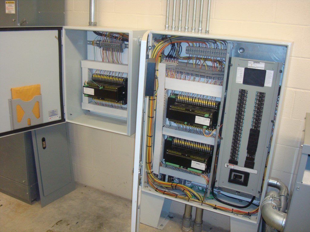 Hereford Heat trace Control Panel (Medium) image of control panels with doors open, heat trace, design