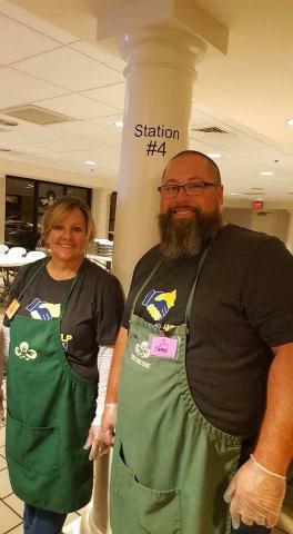 Decker team volunteering at Wichita's Lord's Diner