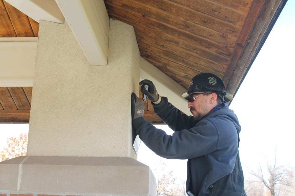 service_department-Custom Electrician working outside