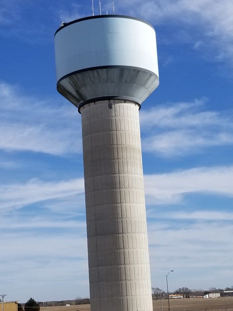 water tower, work done by Decker ELectric
