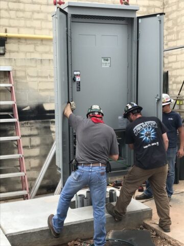 Decker Electric technicians