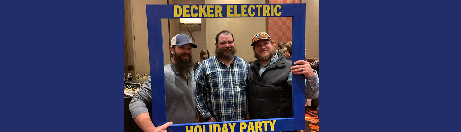 Decker Electric Holiday Party Photo Fun