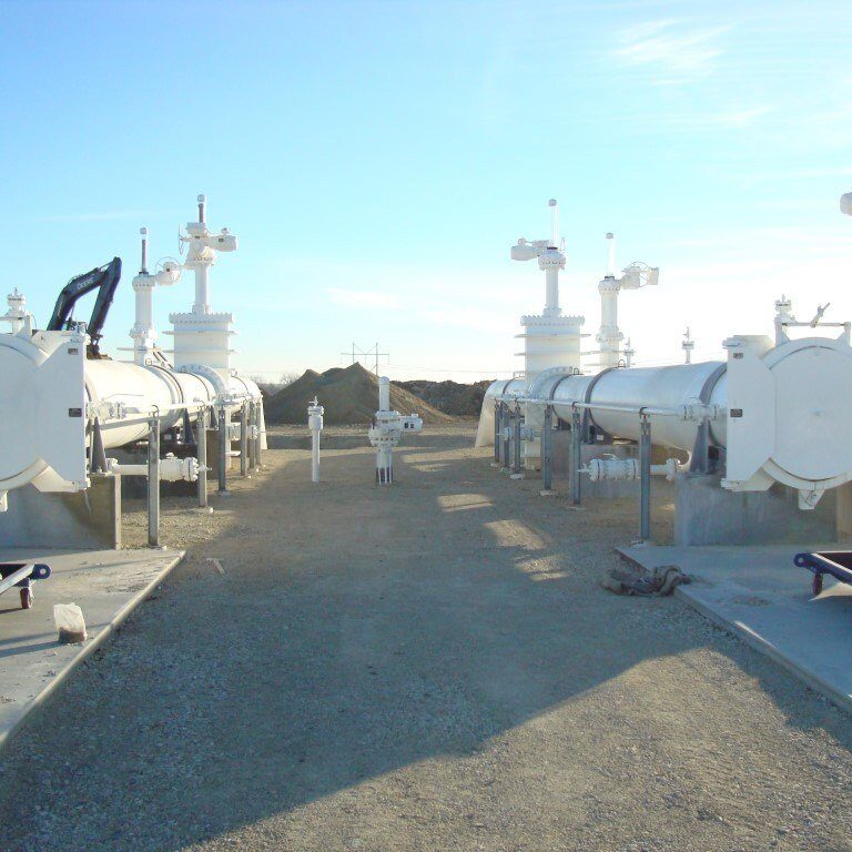 exterior of a facility